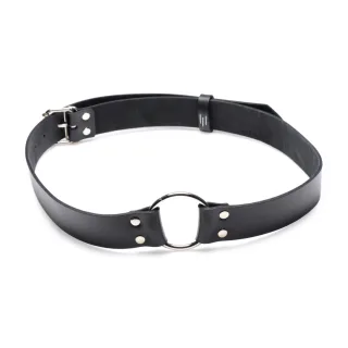 Dildo-Halter aus Leder Schwarz
