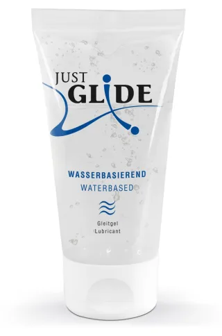 Just Glide - Wasserbasiertes Gleitgel - transparent - 200 ml
