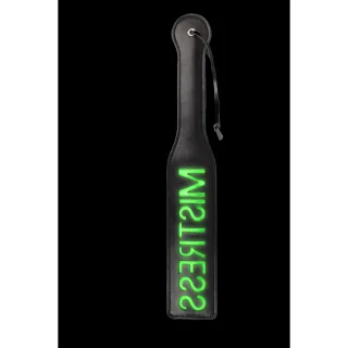 Paddle Mistress nachtleuchtend Neon Gelbgrün 39,5 cm
