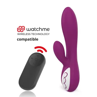 Vibrator Taylor Rabbit mit Watchme-Fernbedienung Lila