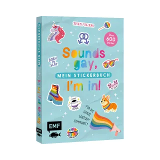 Stickerbuch »Sounds gay, I´m in!«