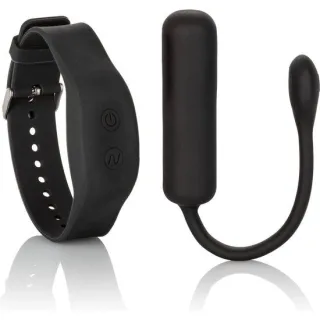 Vibrator Armband mit Fernbedienung Petite Bullet Schwarz 7 x 2 cm