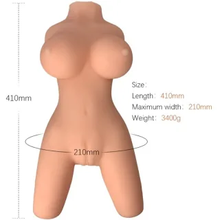 Liebespuppe Torso Hot Girl 41 x 21 cm