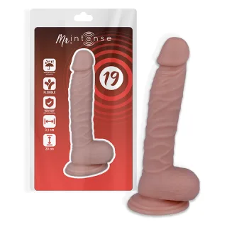 Realistischer Dildo Mr Intense 19 Natur 20 x 3,1 cm