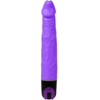 Realistischer Vibrator Multispeed Lila 21,5 cm
