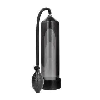 Penispumpe klassisch Schwarz 20,5 x Ø 6 cm