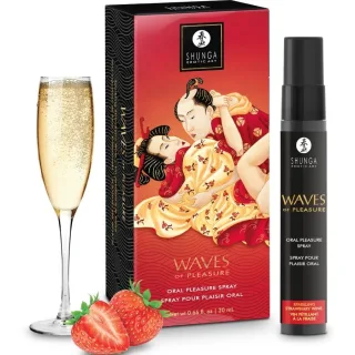 Intimpflege Shunga Waves Oral-Spray Erdbeere-Sekt 20 ml