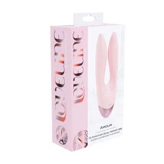 Vibrator Amour mit zwei Motoren Rosa