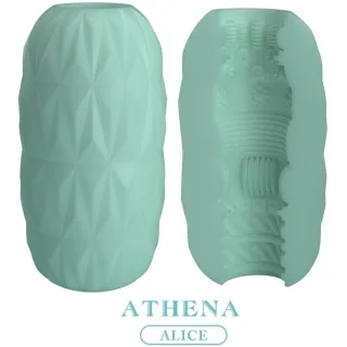 Masturbator Athena Alice mit zwei Öffnungen Mintgrün 11,3 x 5,9 cm