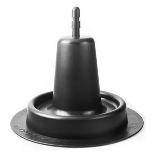 Analplug Hung System mit Squat-Basis Schwarz