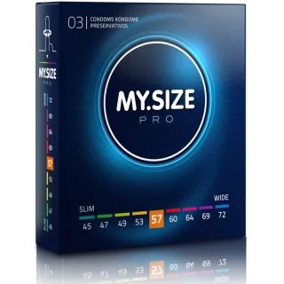 Kondome MY.SIZE Pro Größe 57 3 Stück