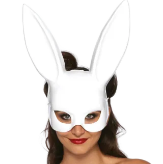Maske Hase Weiß