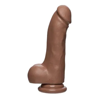 Dildo The D Master D fest mit Hoden Braun 15 x Ø 4,3 cm