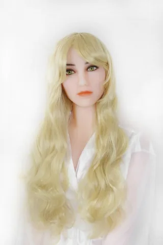Perücke - blond, lange Haare
