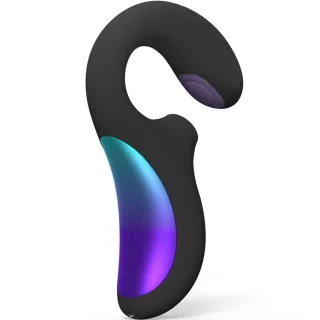 Auflegevibrator Enigma Doppel-Schall Schwarz 14 cm