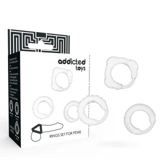 Penisring-Set C-Ring 3-teilig Transparent bis 3,5 cm