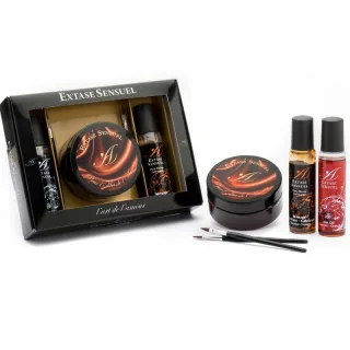 Massageöl-Set Schokolade in der Truhe