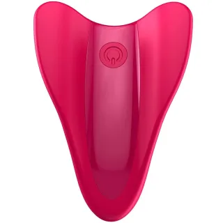 Auflegevibrator High Fly für den Finger Fuchsia
