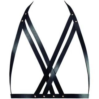 Harness Maze Bralette Schwarz