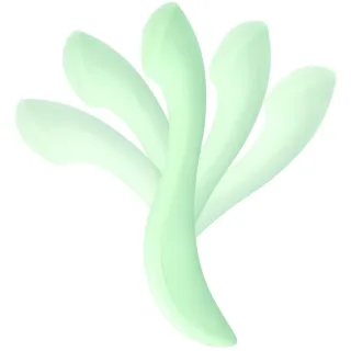 G-Punkt-Vibrator Devon biegsam Grün 20 cm