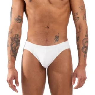 Herren-Slip Weiß Größe S