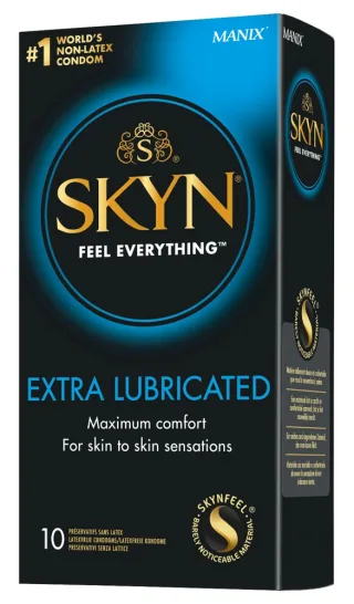 Manix SKYN 10 Extra Lubricated Kondome 53 mm