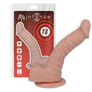 Realistischer Dildo Mr Intense 18 Natur 19,8 x 3,2 cm