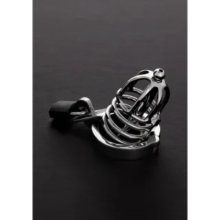 Peniskäfig Brutal Silber 8 cm
