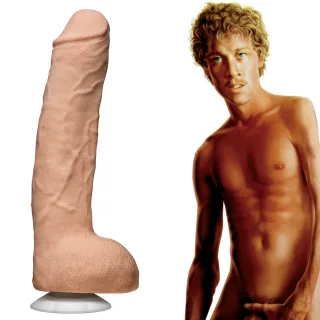 Realistischer Dildo John Holmes Hautfarbe 25,2 x Ø 6,4 cm