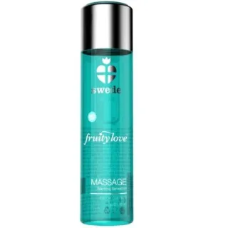 Massageöl Fruity Love mit Wärmeeffekt Schwarze Johannisbeere und Limette 60 ml