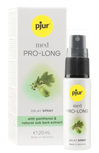 Pjur med Pro-Long Penisspray mit Eichenrindenextrakt und Panthenol