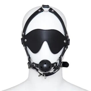 Kopf Harness mit Knebel &amp; Augenbinde