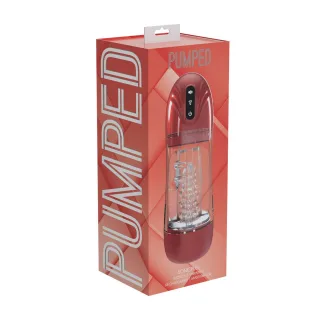Masturbator-Pumpe Sonicpull mit Saugfunktion und Vibration Rot