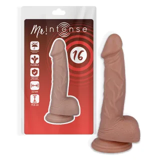 Realistischer Dildo Mr Intense 16 Natur 19,6 x 3,2 cm