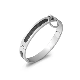 Edelstahl BDSM Halsband mit O-Ring Innen ? 150 mm