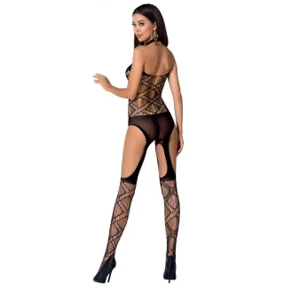 Woman Bodystocking Schwarz Einheitsgröße Modell 14