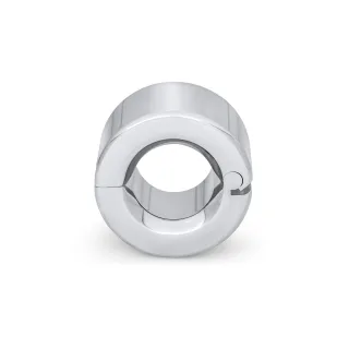 Erstklassiges Hodengewicht mit Magnetverschluss, aus Edelstahl Innen ? : 33 mm / H?he : 20 mm