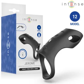 Penisring Jerome mit Vibration Schwarz 3,7 x Ø 3 cm