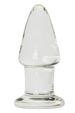 Glasdildo Glas Plug Der dicke Kegel