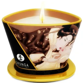 Massagekerze Shunga Caress by Candlelight Schokolade 170 ml