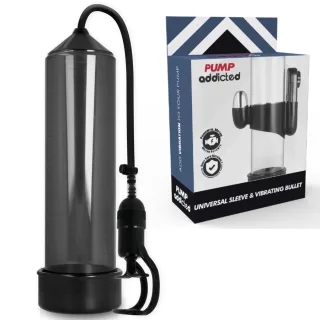 Penispumpe RX5 mit Bullet Schwarz 23 x Ø 5,5 cm