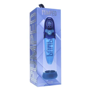 Penispumpe Aqua-Pro automatisch wasserdicht Blau