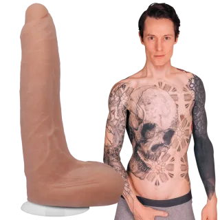 Realistischer Dildo Owen Gray Hautfarbe 19,7 x Ø 5,1 cm