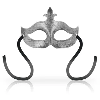 Maske Ohmama mit Lilienspitze Silber