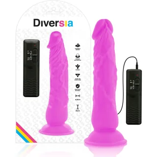 Realistischer Vibrator flexibel Lila 21 x Ø 4,9 cm