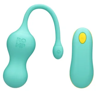 Vibro-Ei Cello mit Funkfernbedienung Türkis