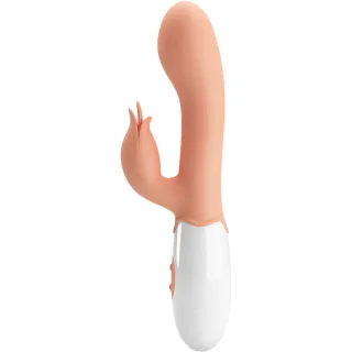 Rabbit-Vibrator Bloody Mary mit Klitorisarm Natur