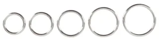 Penisring Metall-Ringe -Set