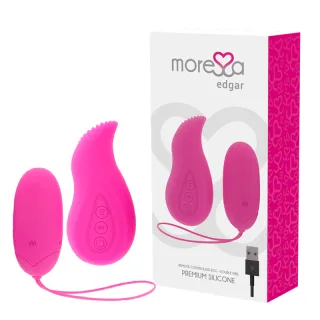Vibro-Ei Edgar mit Fernbedienung Pink Ø 4,5 cm