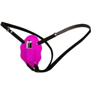 Strap-on Love Rider mit Vibration Rosa